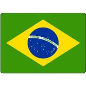 Surface de découpe Brazil en verre 28.5 x 20 cm