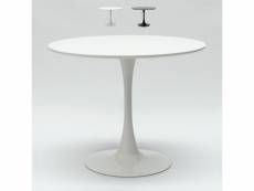 Table ronde 60cm cuisine salle à manger design scandinave