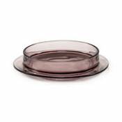 Assiette creuse Dishes to Dishes - Verre / Low - Ø 29 x H 6 cm - valerie objects violet en verre