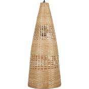 Beliani - Lampe à Suspendre Tissée Main en Bambou