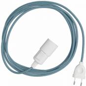 Creative Cables - Snake - Lampe plug-in avec câble textile coloré | 5 Mètres - RC53 - RC53