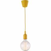 Edison Style - Lampe ampoule Edison silicone Jaune - pvc, Plastique - Jaune