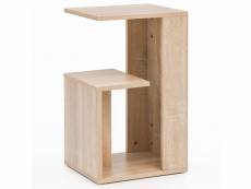 Finebuy table d'appoint - finebuy table d'appoint en bois design 35x29,5x60 cm | table basse moderne | petite table basse carrée | table de canapé hau