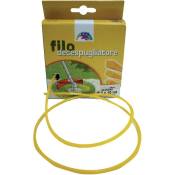 Inferramenta - Fil nylon jaune pour de'broussailleuse section carre'e 3,3 mm x 10 mt