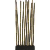Paravent bambou Améa - Noir