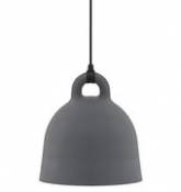 Suspension Bell / Small Ø 35 cm - Normann Copenhagen gris en métal