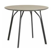Table ronde taupe 90 cm Tree - Woud