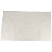Tendance - tapis polyester 45X75CM - blanc