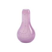 Vase en verre violet H15xD8cm
