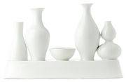 Vase Shanghai - Pols Potten blanc en céramique