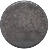 Vidaxl - Dessus de table Noir Ø40x2,5 cm Marbre