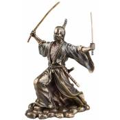 Zen Et Ethnique - Statue Samurai Art aspect bronze