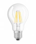 Ampoule LED E27 / Standard claire - 7W=60W (2700K, blanc chaud) - Osram transparent en verre