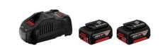 Batterie Bosch Professional Starter-Set 18V - 2x5 0Ah