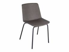 Chaise de salle à manger tapissée harona XH-8338-grey-MJ/1806