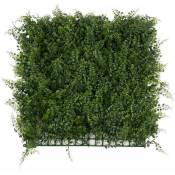 Décoration murale en plantes artificielles Fern 50 x 50 cm - Vert