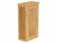 Eisl armoire haute avec porte bambou 40x20x70 cm