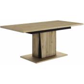 Gami - Table rectangulaire 1 allonge