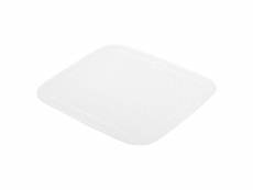 Kleine wolke tapis de bain antidérapant samoa 55x55 cm blanc 430236