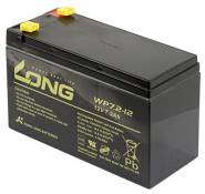 Kung Long WP7,2-12 Batterie au plomb Certifiée VdS 12 V 7,2 Ah 151 x 65 x 102 mm