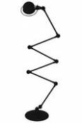 Lampadaire Loft Zigzag / 6 bras - H max 240 cm - Jieldé noir en métal