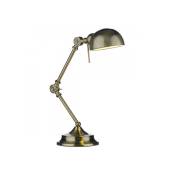 Lampe de table Ranger laiton antique 1 ampoule - Laiton