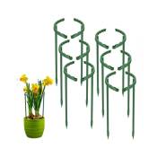 Linghhang - 6 Supports pour Plantes - 45cm, Support