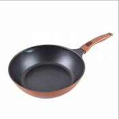 LINGZHIGAN Pans Do not Stick Pot Wok 28cm Accueil Pot