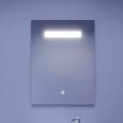 Miroir lumineux elegance 60x80 cm - avec interrupteur sensitif