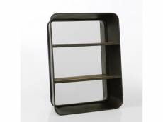 Miroir rectangle étagère
