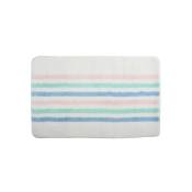 MSV - Tapis de bain Microfibre 50x80cm seauville Pastel Multicolor