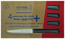 Opinel Bon Appetit+ Lot de 4 couteaux de table - Acier