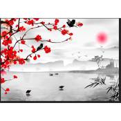 Papier peint jardin japonais 300 x 210 cm