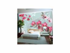 Papier peint pink orchids variation ii l 400 x h 280 cm A1-4XLNEW010237