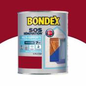 Peinture multi-supports SOS rénovation Bondex 0 75L rouge basque