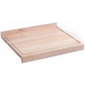 Planche à découper et pétrir, bois de hêtre, 41 x 48 cm, ZELLER