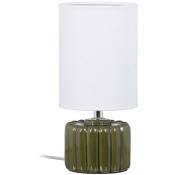 Retro - Lampe verte en céramique 28 cm