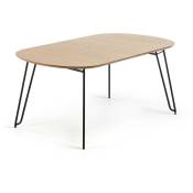 Table extensible Novac 140 (220) x 90 cm contreplaqué