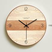 Xinuy - Horloge en bois de conception moderne simple