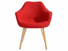 Chaise anssen rouge