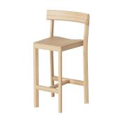 Chaise en bois de chêne naturel Galta 65 - Kann Design