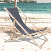 Chaise longue Chaise longue de plage Chaise de jardin