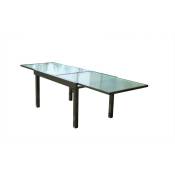 Concept-usine - Table de jardin extensible 270 cm en alu brescia - grey