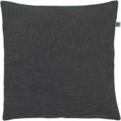 Coussin - gris en coton 45x45 cm avec un motif mixte