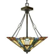 Etc-shop - Lampe suspendue plafonnier suspension Tiffany
