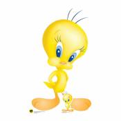 Figurine en carton Looney Tunes - Tweetie Pie 80ème année d'anniversaire - Hauteur 88 cm