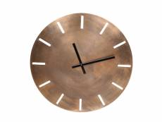 Horloge en métal or 58 cm