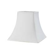 Inspired Lighting - Inspired Diyas - Contessa - Abat-jour carré petit-moyen blanc 130, 255 mm 230 mm