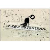 Le Monde Des Animaux - Set de table bug art chat piano