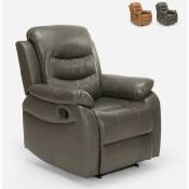 Le Roi Du Relax - Fauteuil relax inclinable avec repose-pieds